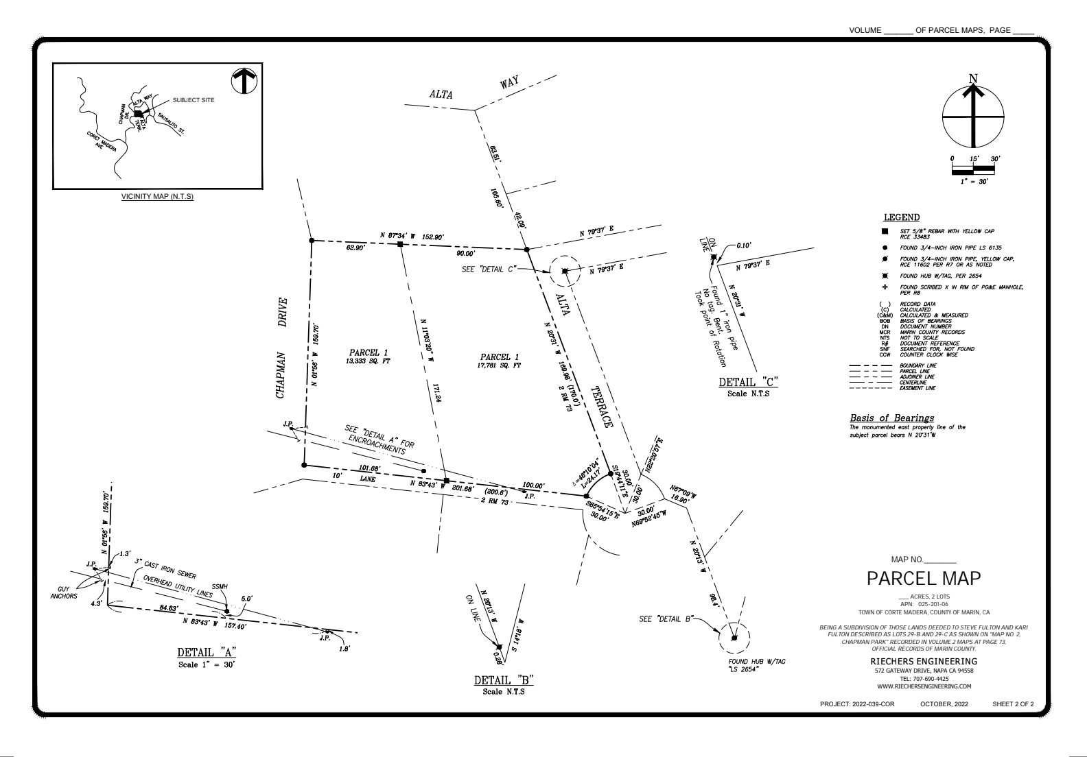 Corte Madera case study property